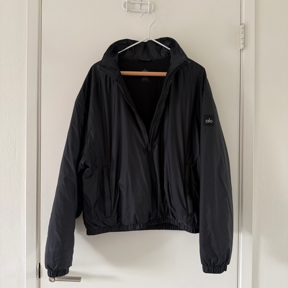 Alo Latitude Light Weight 1/2 Zip Pullover Jacket - Picture 4 of 12